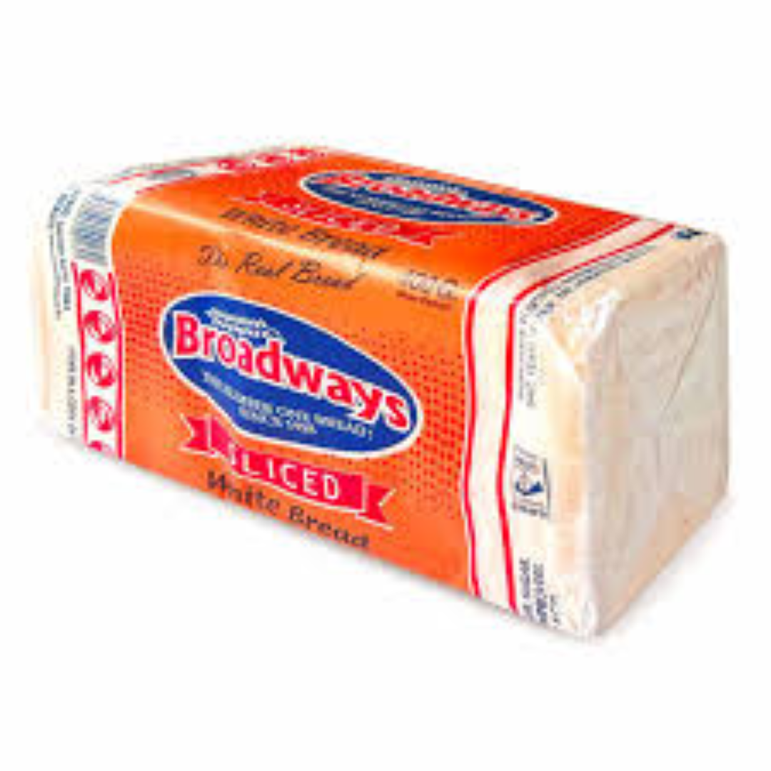 BROADWAYS WHITE SLICED 400G